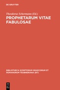 Cover: Prophetarum vitae fabulosae - De Gruyter