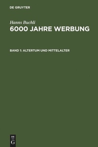 Bild vergrößern Bild: Altertum und Mittelalter - De Gruyter