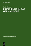 Cover: Einf&uuml;hrung in das Germanische - De Gruyter