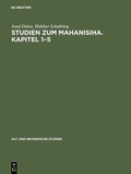 Cover: Studien zum Mahanisiha. Kapitel 1-5 - De Gruyter