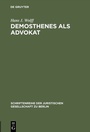 Cover: Demosthenes als Advokat - De Gruyter