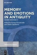 Cover: Memory and Emotions in Antiquity - De Gruyter