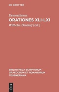 Cover: Orationes XLI-LXI - De Gruyter