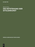 Cover: Die Entstehung der Situlenkunst - De Gruyter