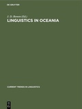 Cover: Linguistics in Oceania - De Gruyter Mouton