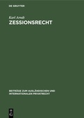 Cover: Zessionsrecht - De Gruyter