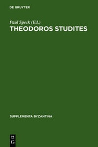 Enlarge image Cover: Theodoros Studites - De Gruyter