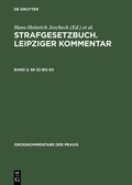 Cover: Strafgesetzbuch. Leipziger Kommentar / &sect;&sect; 32 bis 60 - De Gruyter