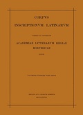 Cover: Inscriptiones Aemiliae et Etruriae - De Gruyter