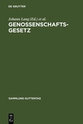 Cover: Genossenschaftsgesetz - De Gruyter