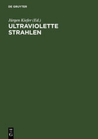 Enlarge image Cover: Ultraviolette Strahlen - De Gruyter