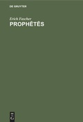 Cover: Prophetes - De Gruyter