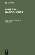 Cover: Archive - De Gruyter