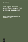 Cover: Funktionen einer reellen Ver&auml;nderlichen - De Gruyter