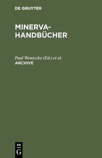 Abbildung von: Archive - De Gruyter