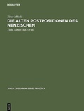 Cover: Die alten Postpositionen des Nenzischen - De Gruyter Mouton