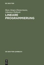 Cover: Lineare Programmierung - De Gruyter