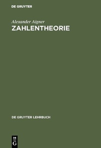 Abbildung von: Zahlentheorie - De Gruyter
