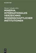 Cover: Minerva. Internationales Verzeichnis Wissenschaftlicher Institutionen - De Gruyter