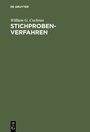 Cover: Stichprobenverfahren - De Gruyter