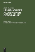 Cover: Thematische Kartographie - De Gruyter