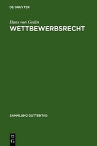 Abbildung von: Wettbewerbsrecht - De Gruyter
