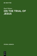 Cover: On the Trial of Jesus - De Gruyter