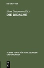 Cover: Die Didache - De Gruyter Mouton