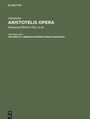 Cover: Librorum deperditorum fragmenta - De Gruyter