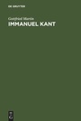 Cover: Immanuel Kant - De Gruyter