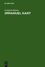 Cover: Immanuel Kant - De Gruyter