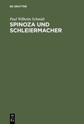 Cover: Spinoza und Schleiermacher - De Gruyter