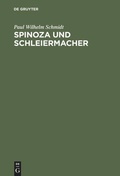Cover: Spinoza und Schleiermacher - De Gruyter