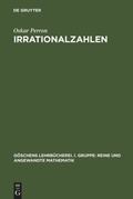 Cover: Irrationalzahlen - De Gruyter