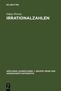 Cover: Irrationalzahlen - De Gruyter