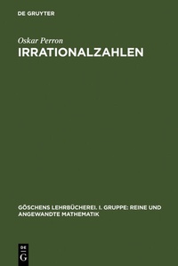 Enlarge image Cover: Irrationalzahlen - De Gruyter