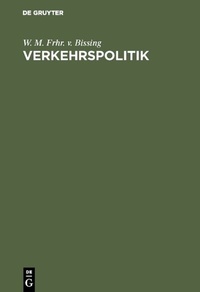Abbildung von: Verkehrspolitik - De Gruyter