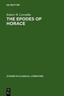 Cover: The epodes of Horace - De Gruyter Mouton