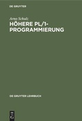 Cover: H&ouml;here PL/1-Programmierung - De Gruyter