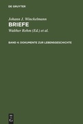 Cover: Dokumente zur Lebensgeschichte - De Gruyter