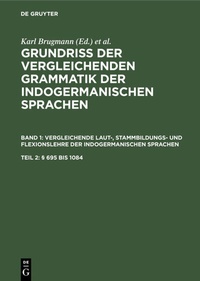 Abbildung von: (§ 695 bis 1084) - De Gruyter Mouton