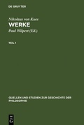 Cover: Werke - De Gruyter