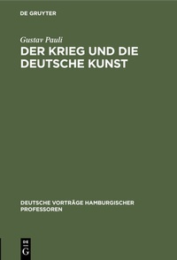 Abbildung von: Der Krieg und die deutsche Kunst - De Gruyter