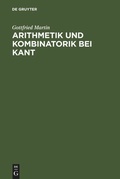Cover: Arithmetik und Kombinatorik bei Kant - De Gruyter