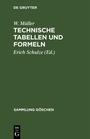 Cover: Technische Tabellen und Formeln - De Gruyter