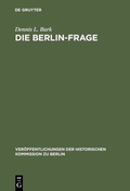 Cover: Die Berlin-Frage - De Gruyter