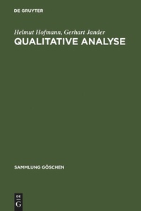 Enlarge image Cover: Qualitative Analyse - De Gruyter