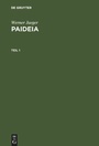 Cover: Paideia - De Gruyter