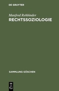 Cover: Rechtssoziologie - De Gruyter