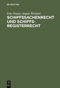 Abbildung von: Schiffssachenrecht und Schiffsregisterrecht - De Gruyter